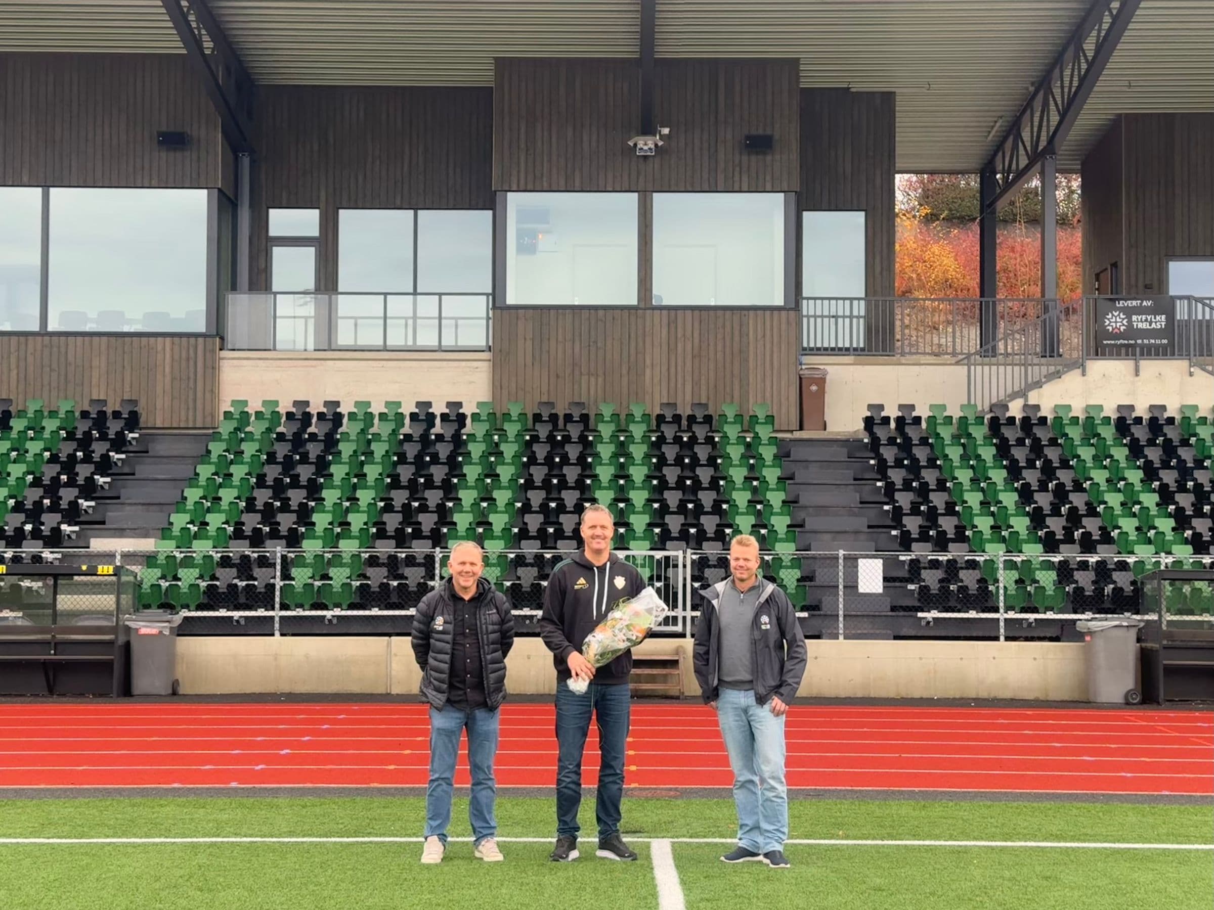 Ny tribune på Jørpeland – Staal Jørpeland IL